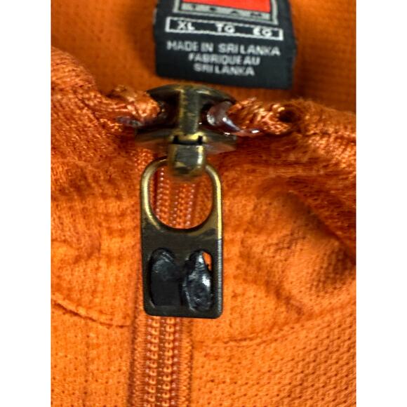 Nike Team Texas Longhorns Embroidered Full Zip Jacket Orange Men XL 2005 Vintage - Picture 8 of 14